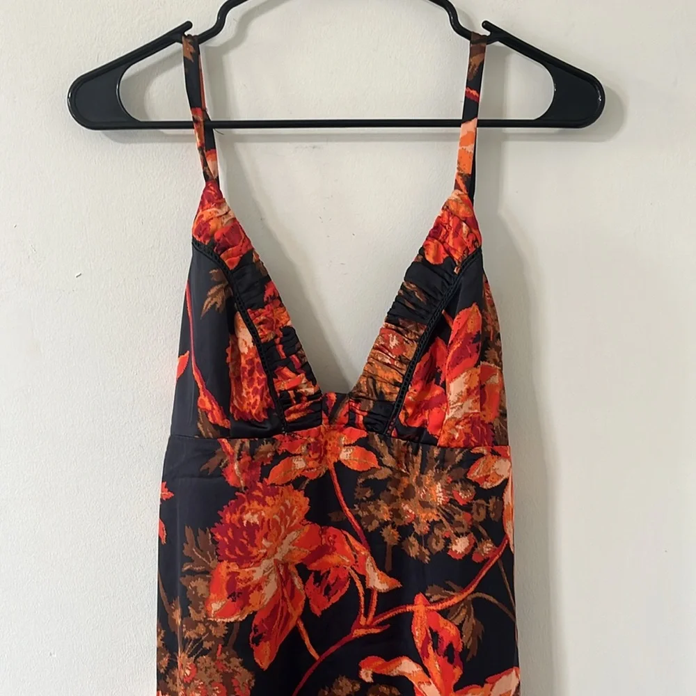 Free People Intimately Midnight Milan Slip Dress Size Large - Picture 3 of 11